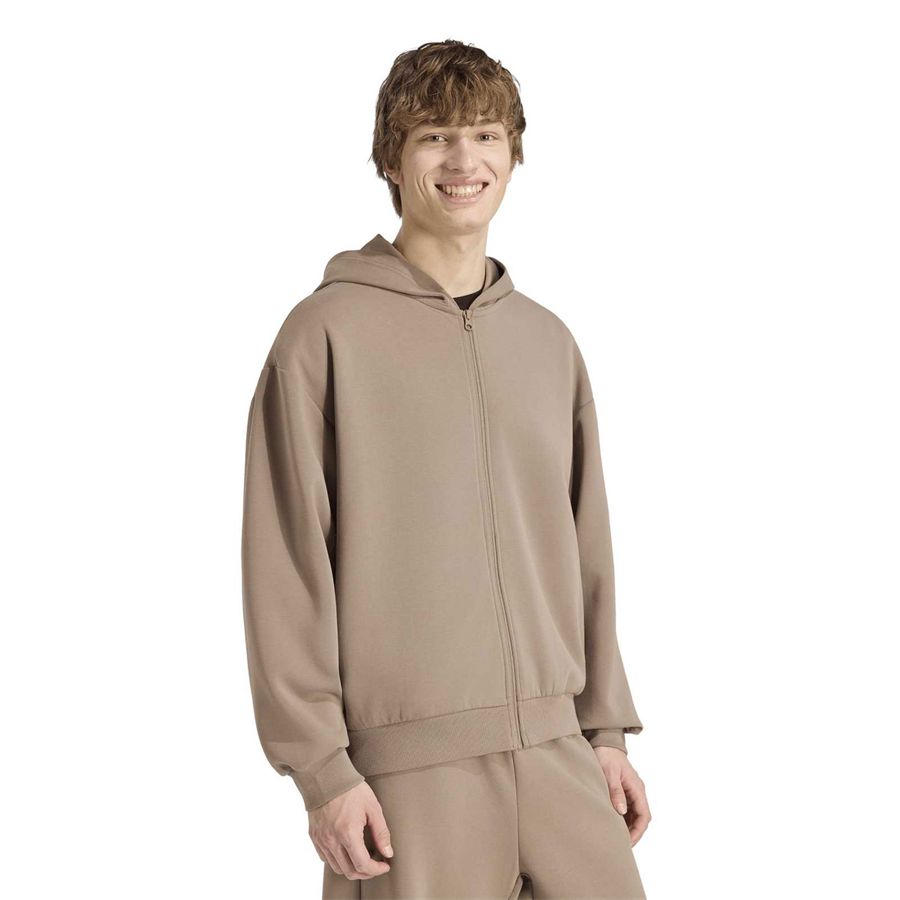 Soft Lux Full Zip Hoodie felpa da uomo Adidas | KU8004X